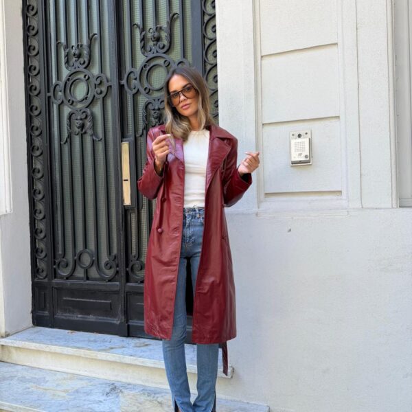 TRENCH PALMA CHERRY